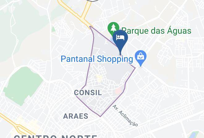 Cuiaba - Delmond Hotel Maps