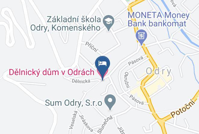 Novy Jicin - Delnicky Dum V Odrach Maps