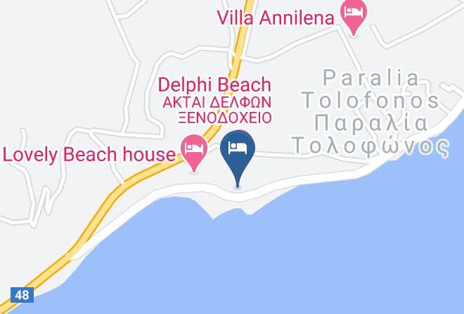 Fokis - Delphi Beach Maps