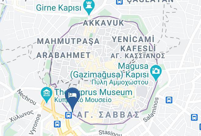 Lefkosa - Delphi Hotel Maps