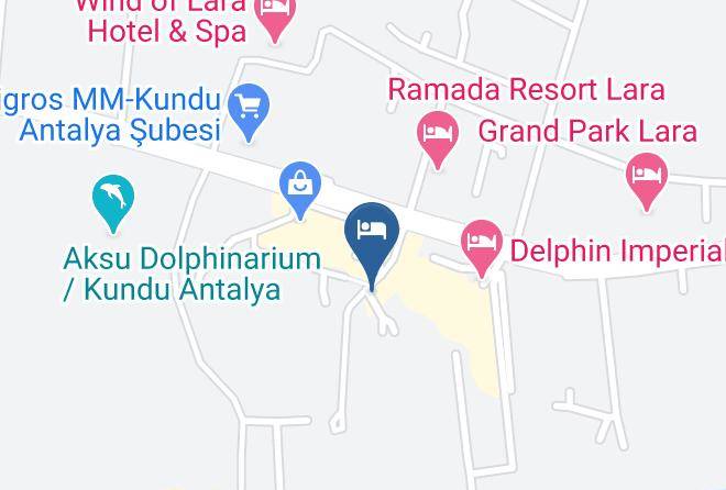 Aksu - Delphin Diva Premiere Hotel Maps