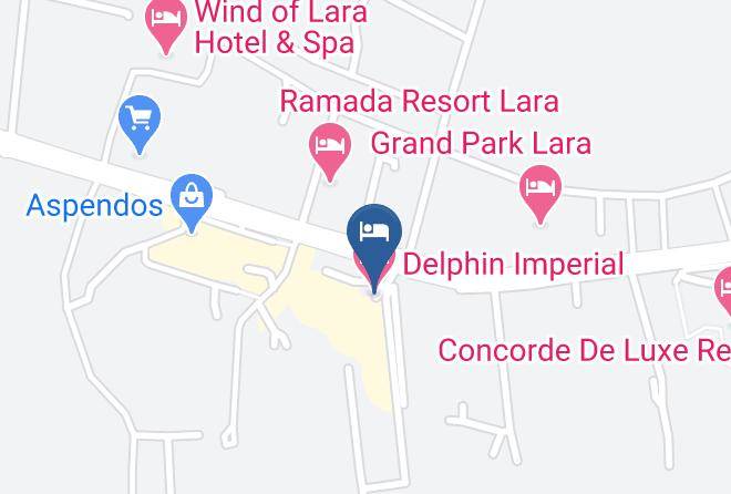 Aksu - Delphin Imperial Hotel Maps