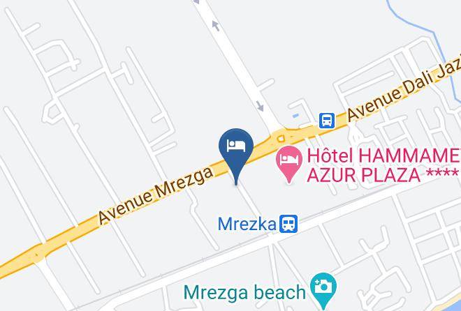 Tunisia - Delphin Jardin Maps