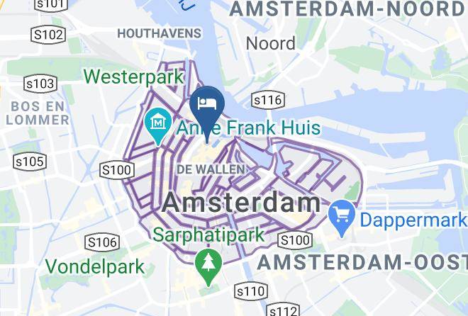 Delta City Center Hotel Map