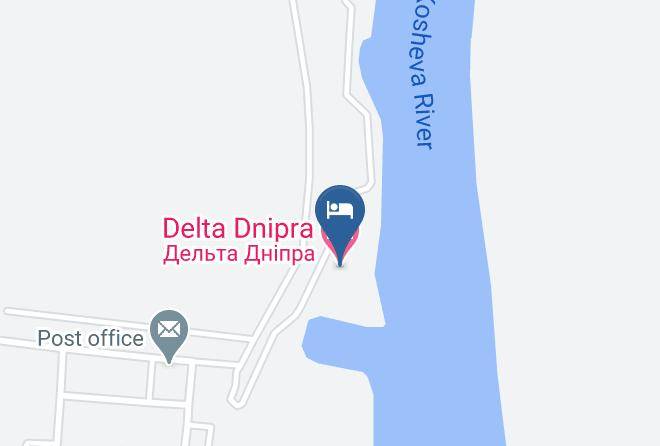 Bilozerka Raion - Delta Dnipra Maps