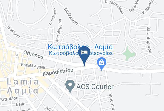 Fthiotis - Delta Hotel Maps