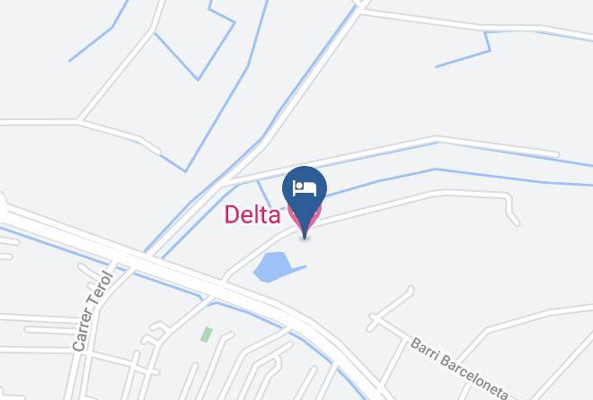 Tarragona - Delta Hotel Maps