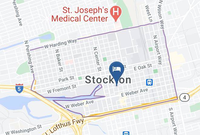 San Joaquin - Delta Hotel Maps