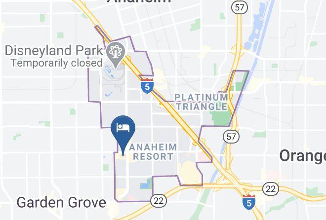 Orange - Delta Hotels By Marriott Anaheim Garden Grove Maps
