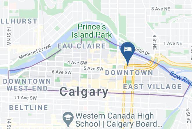 Division 6 - Delta Hotels By Marriott Calgary Downtown Maps