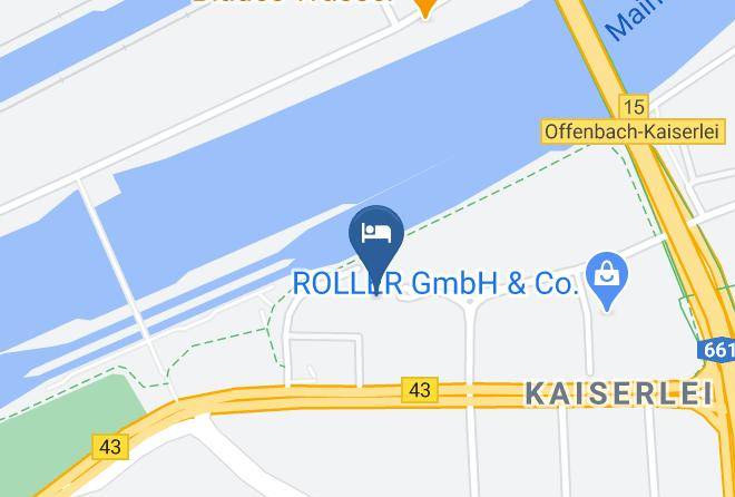 Offenbach Am Main - Delta Hotels By Marriott Frankfurt Offenbach Maps