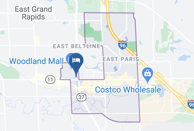 Delta Hotels By Marriott Grand Rapids Airport Map