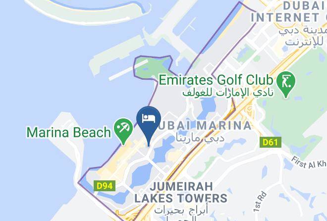 Dubai - Delta Hotels By Marriott Jumeirah Beach Dubai Maps