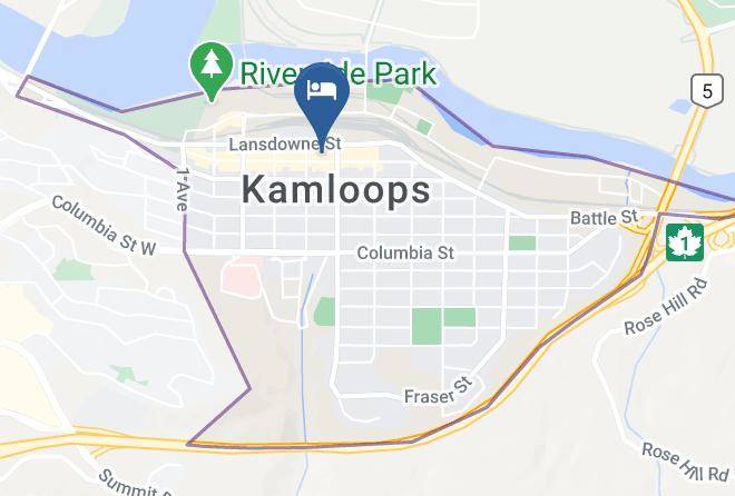 Thompson Nicola - Delta Hotels By Marriott Kamloops Maps