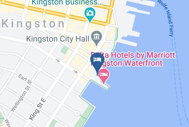 Frontenac - Delta Waterfront Hotel Kingston Maps