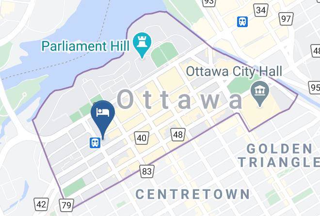 Ottawa - Delta Hotels By Marriott Ottawa City Centre Maps