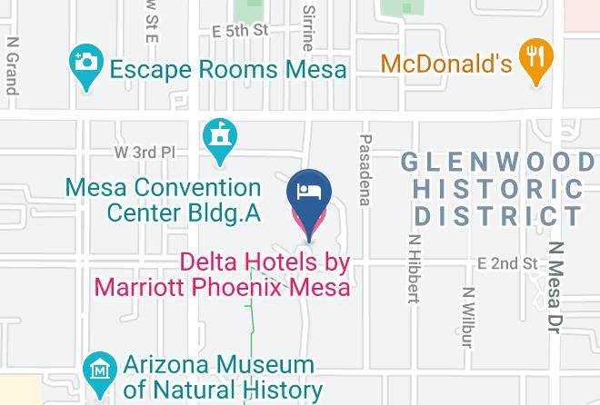 Maricopa - Delta Hotels By Marriott Phoenix Mesa Maps