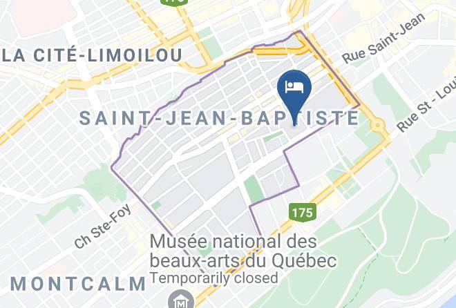 Capitale Nationale - Delta Hotels By Marriott Quebec Maps