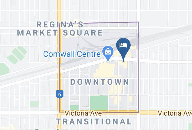 Division 6 - Delta Hotels By Marriott Regina Maps