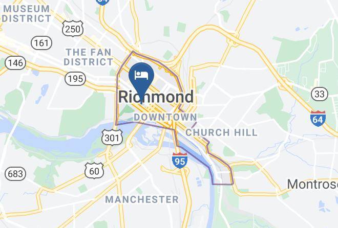 Delta Hotels By Marriott Richmond Downtown Map