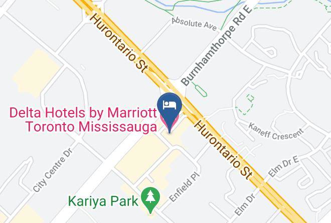 Delta Hotels By Marriott Toronto Mississauga Map