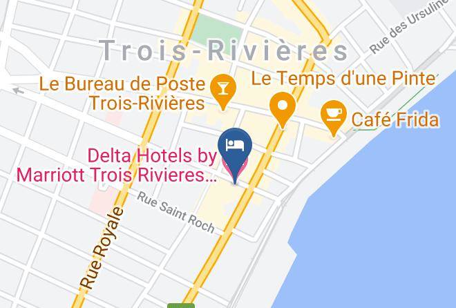Francheville - Delta Hotels By Marriott Trois Rivieres Conference Centre Maps