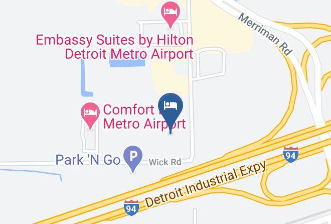 Wayne County - Delta Hotels By Marriott Detroit Metro Airport Maps