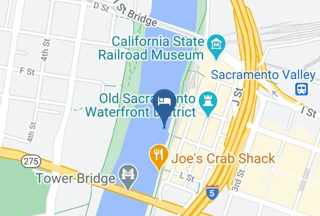 Sacramento - Delta King Hotel Maps