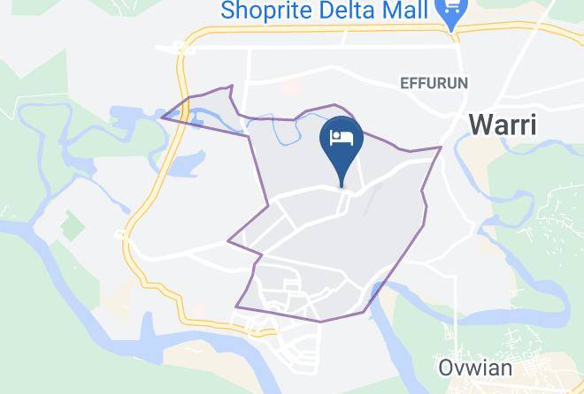 Warri - Delta Palace Hotel Maps