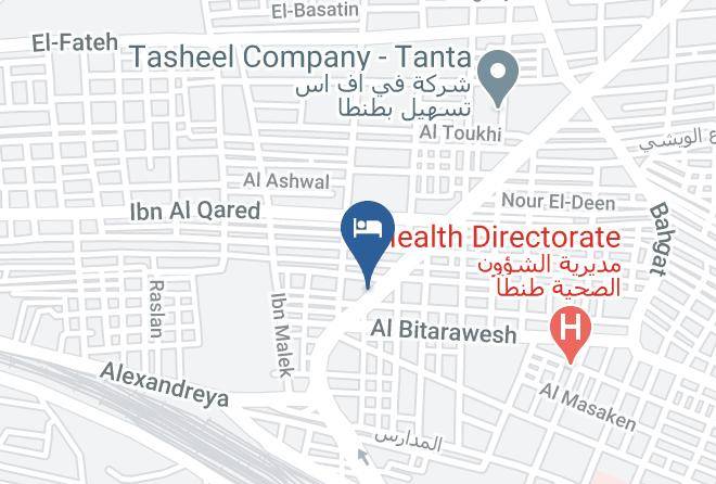 Tanta - Delta Panorama Hotel Maps