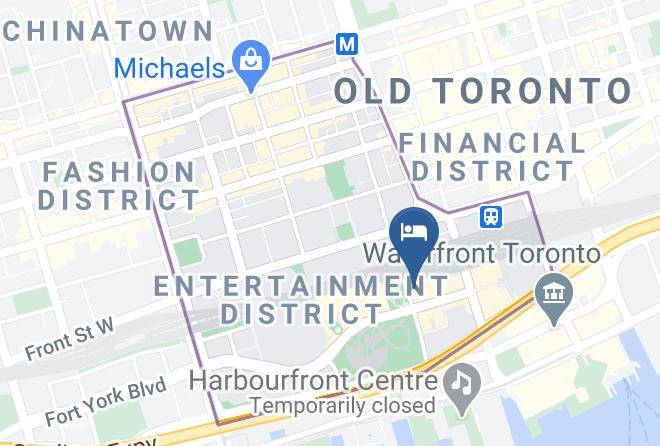 Delta Hotels By Marriott Toronto Map