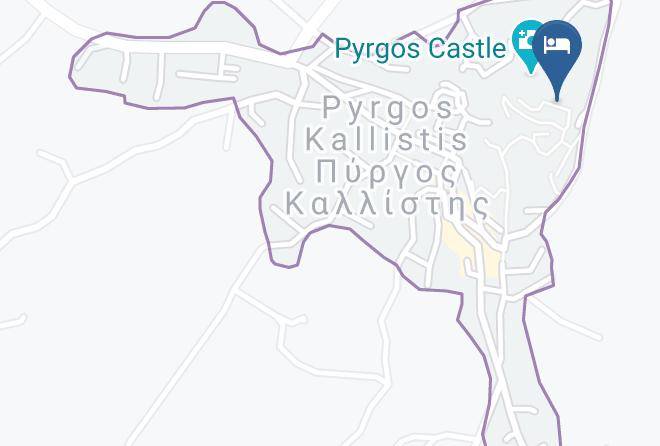 Thira - Deltami Santorini Maps