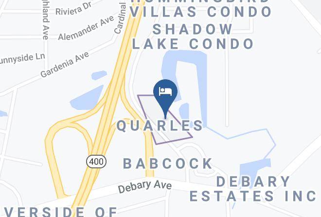 Volusia - Deltona Travelodge Maps