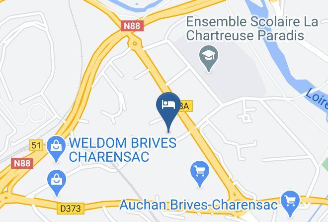 Haute Loire - Deltour Hotel Brives Charensac Maps