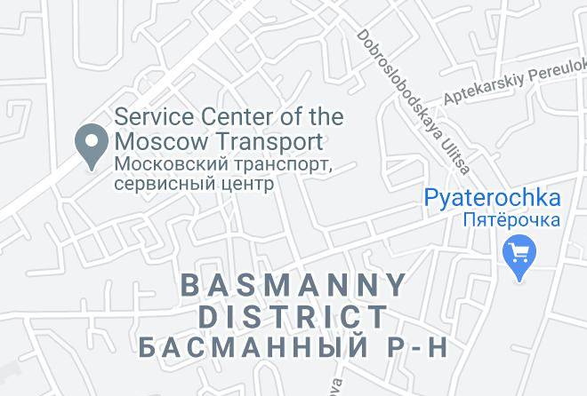 Moscow - Deluxe Hotel Maps
