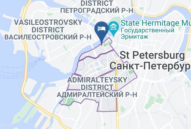 Deluxe Hotel On Galernaya Map
