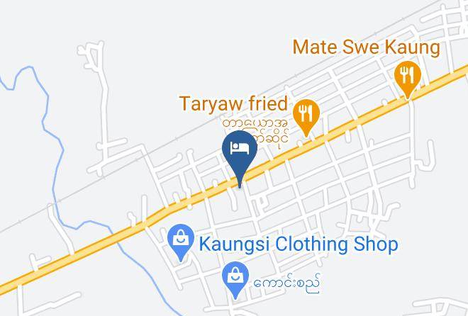 Taunggyi - Deluxe Hotel Shwe Nyaung & Inle Lake Maps
