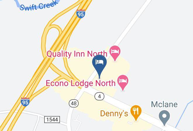 Nash - Deluxe Inn Rocky Mount Battleboro Maps