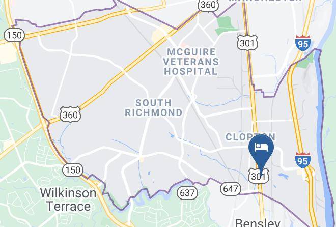 Richmond City - Deluxe Motel Maps