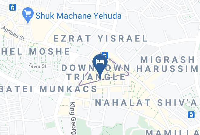 Jerusalem - Dem Hotel Jerusalem Maps