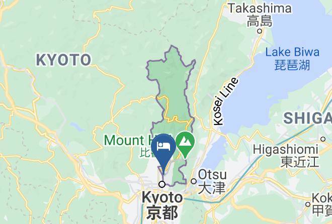 Kyoto City Sakyo Ward - Demachi 2 By Japan Experience Maps