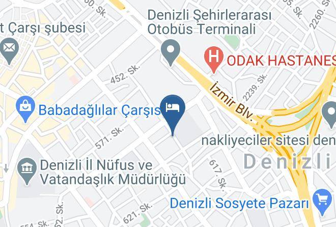 Pamukkale - Demasus Otel Maps