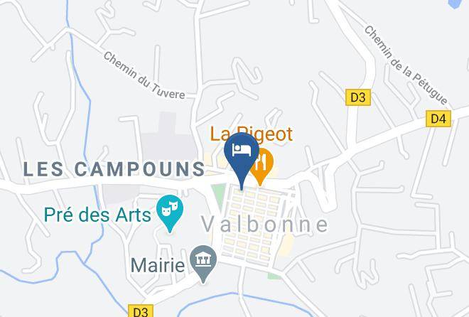Maritime Alps - Demeure D'hotes Du Rocher Maps
