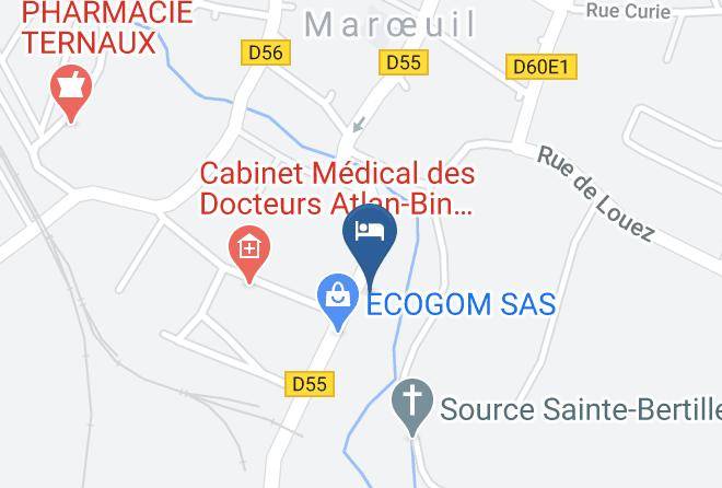 Pas De Calais - Demeure Des Buis Maps