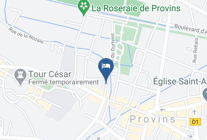 Demeure Des Vieux Bains Map