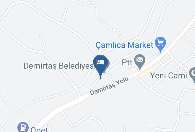 Alanya - Demirtas Huzur Otel Maps