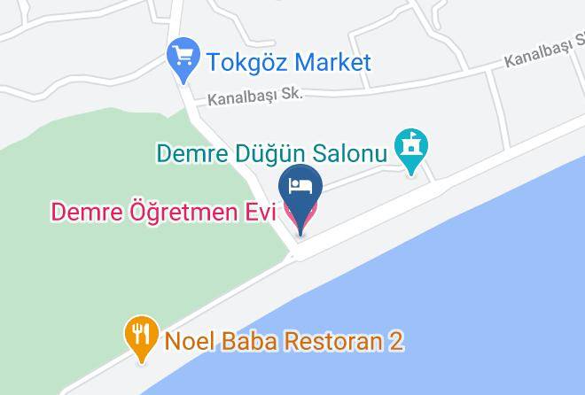 Demre - Demre Ogretmen Evi Maps