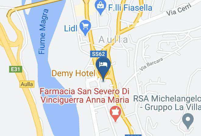 Massa Carrara - Demy Hotel Maps