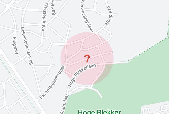 Den Blekker Map