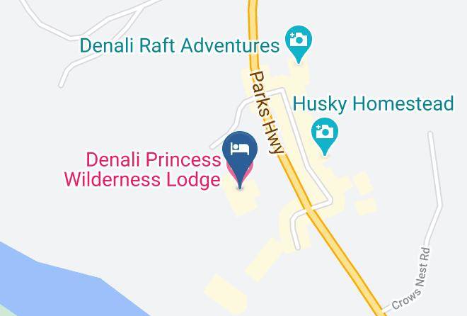 Denali Borough - Denali Princess Wilderness Lodge Maps